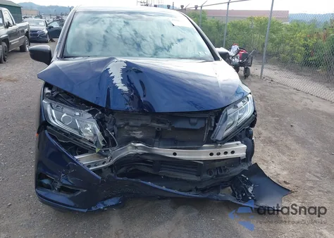 2019 Honda Odyssey Lx из США, поврежденный, VIN 5FNRL6H25KB075563